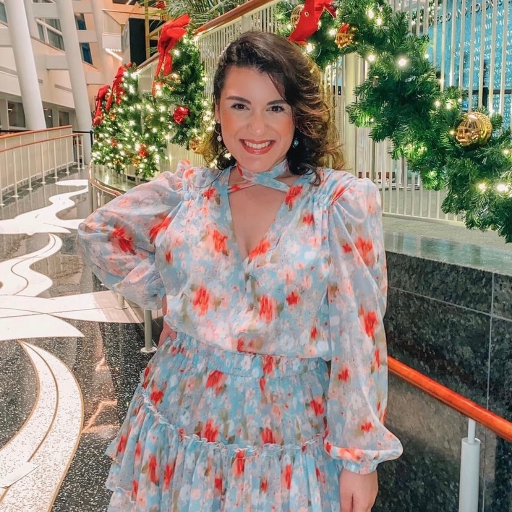 MISA Los Angeles Ceyla Top — Daydream Floral L